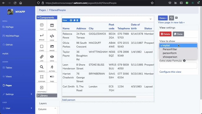 Saltcorn Screenshot