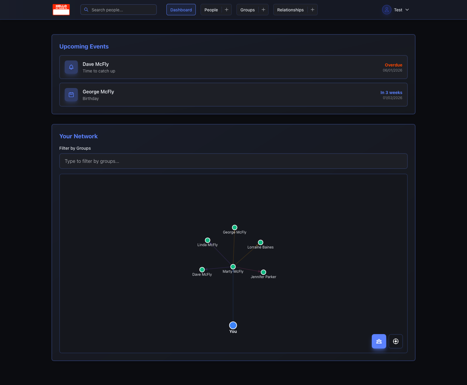 Nametag Screenshot